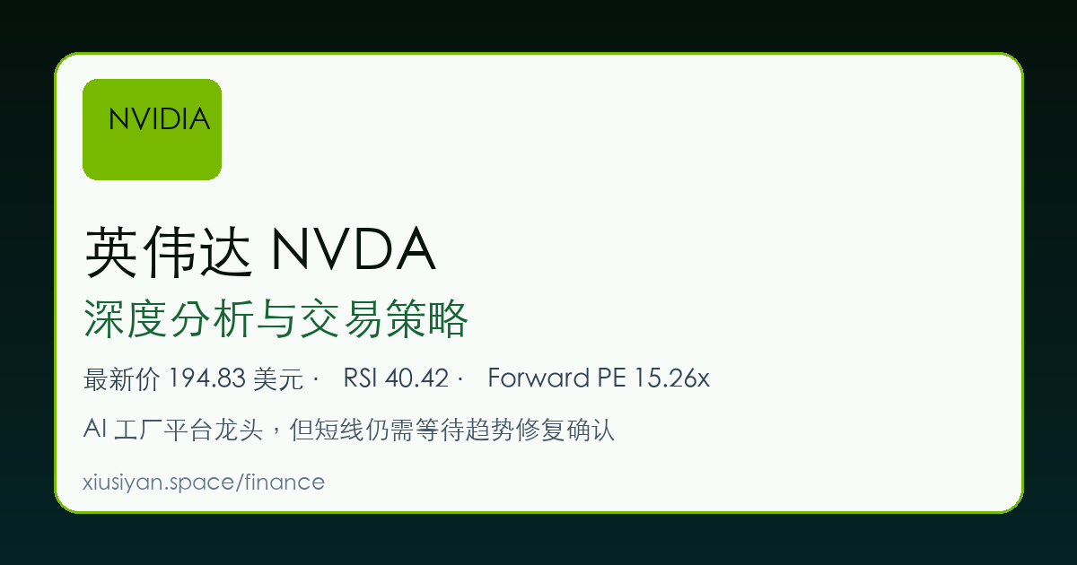 英伟达 NVDA 最新报告预览图