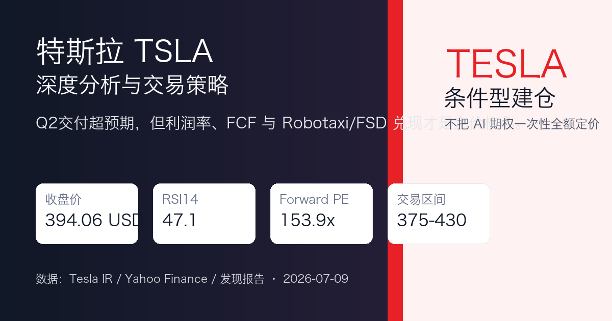 特斯拉 TSLA 最新报告预览图